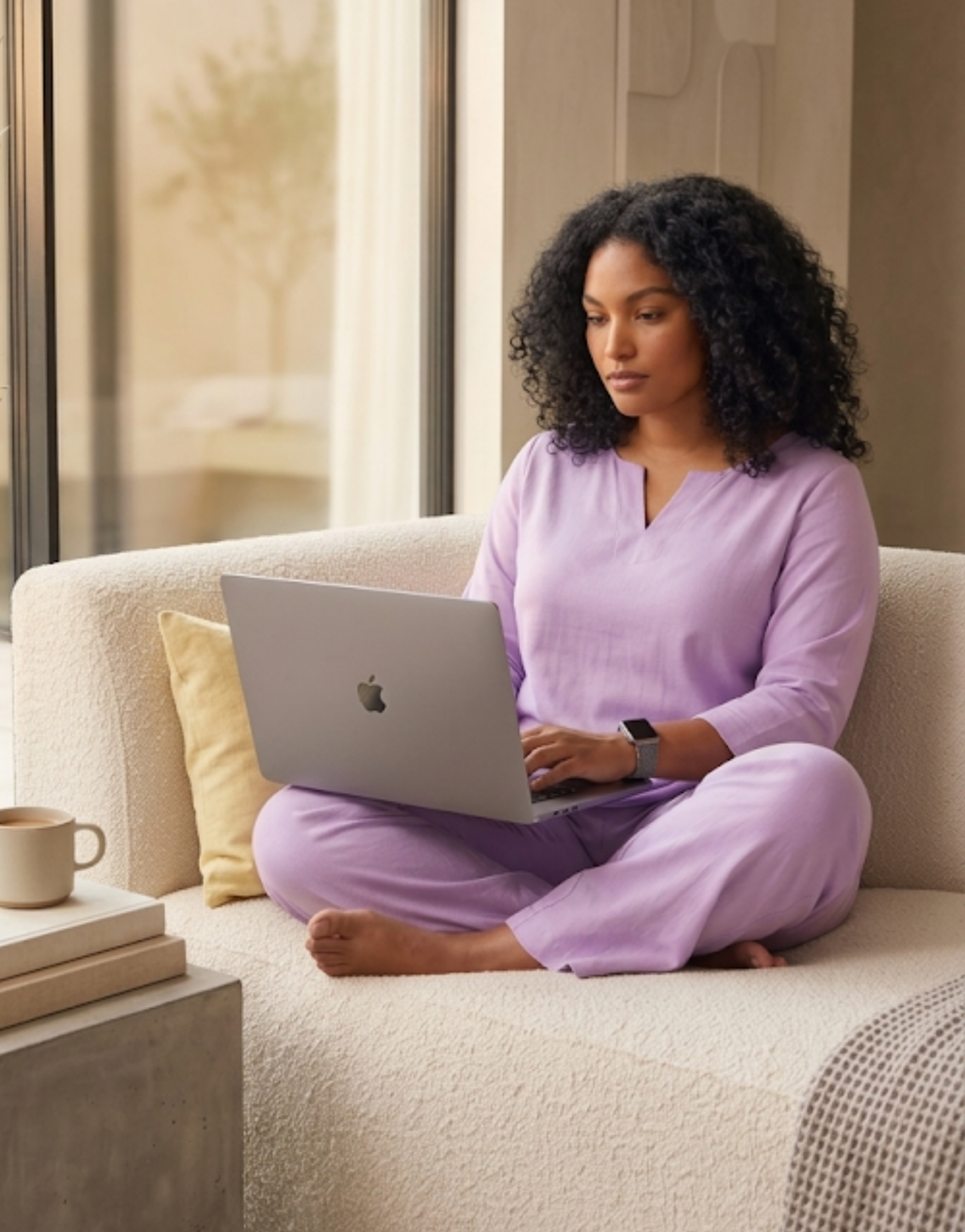 Lilac calm Hibi set