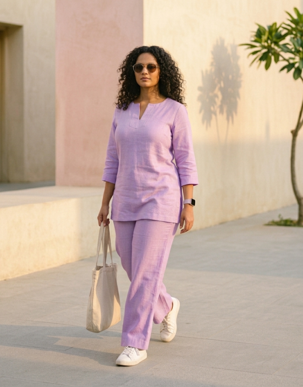 Lilac calm Hibi set