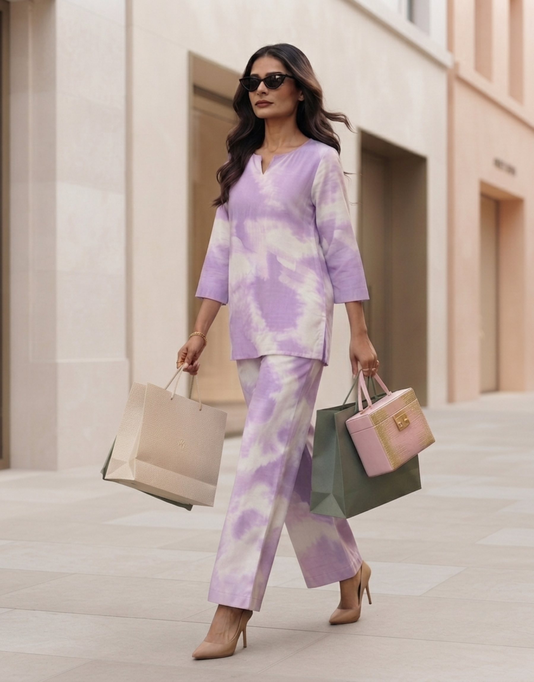 Lavender Sky Hibi set