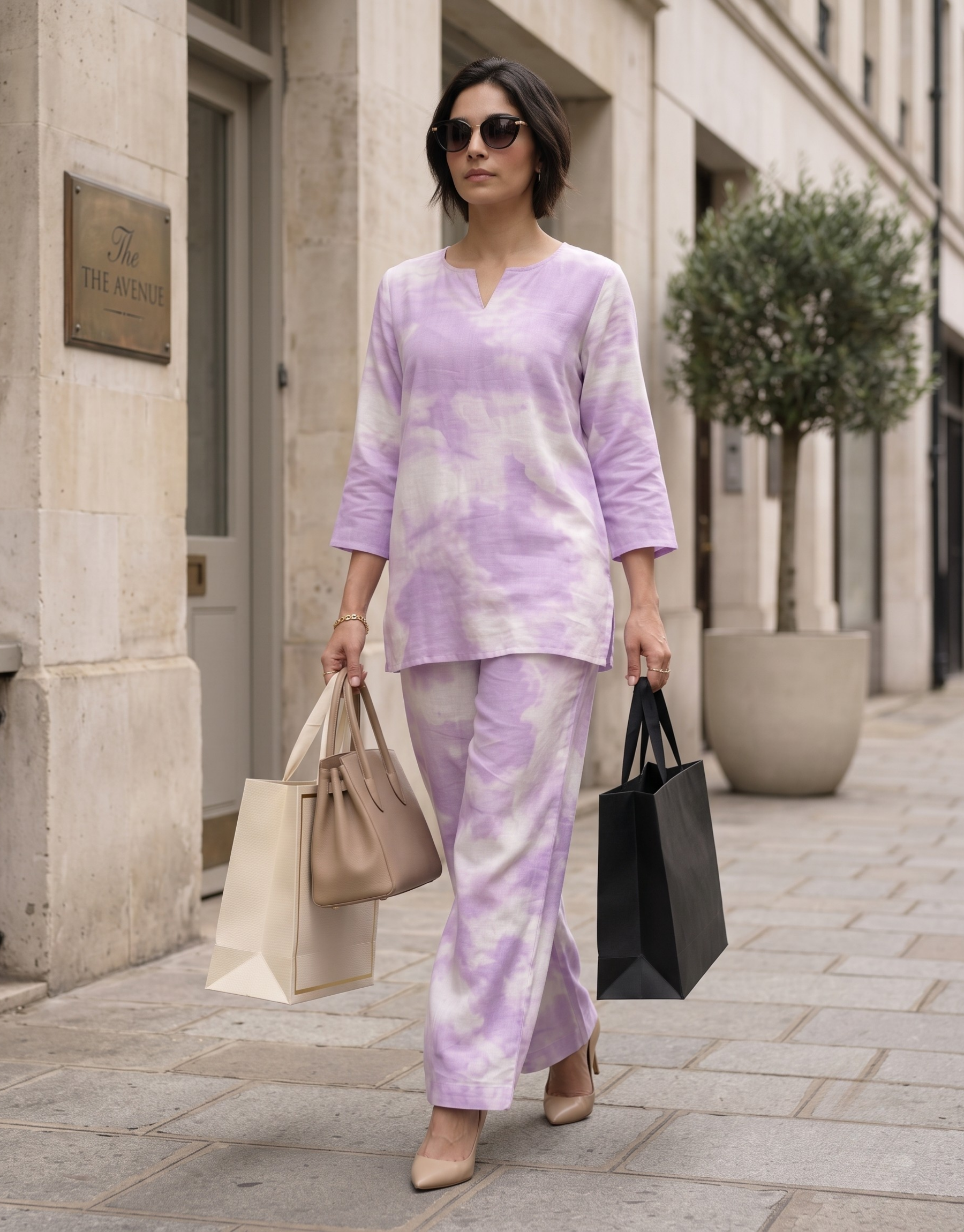 Lavender Sky Hibi set