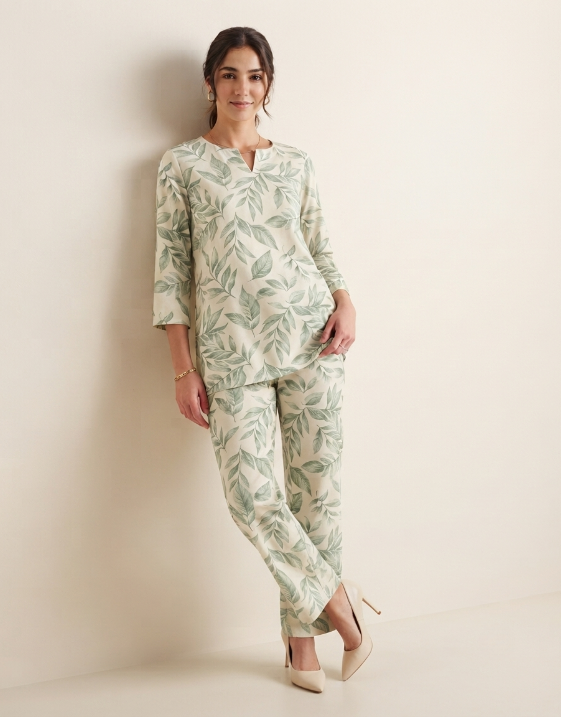 Olive Leaf Hibi set