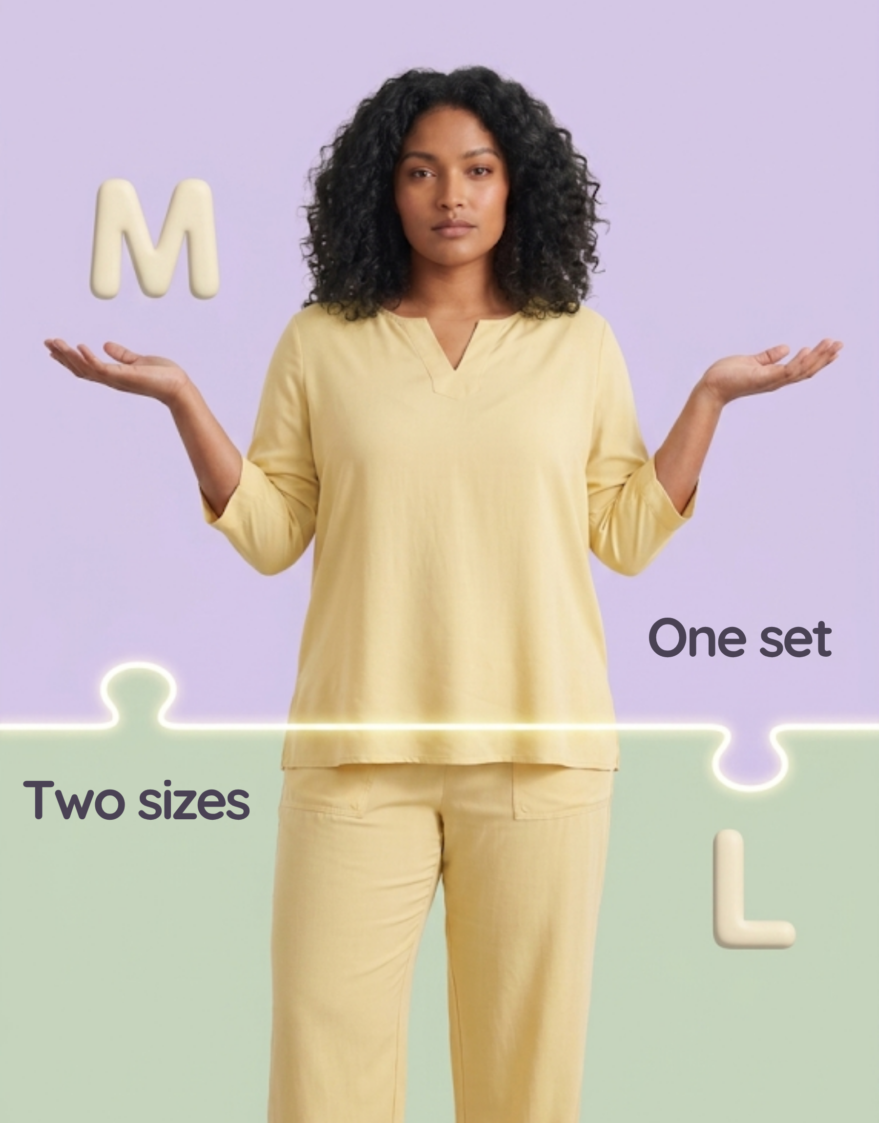 Honey Check Hibi set